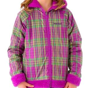Girls Marmot “Gemini,” Reversible Sweater Jacket